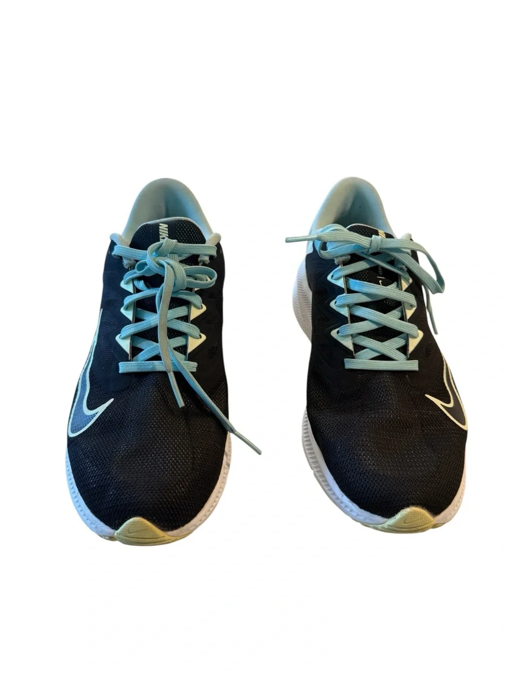 Nike Women’s Quest CD0232-005 Black Aqua Running Shoes Size 9